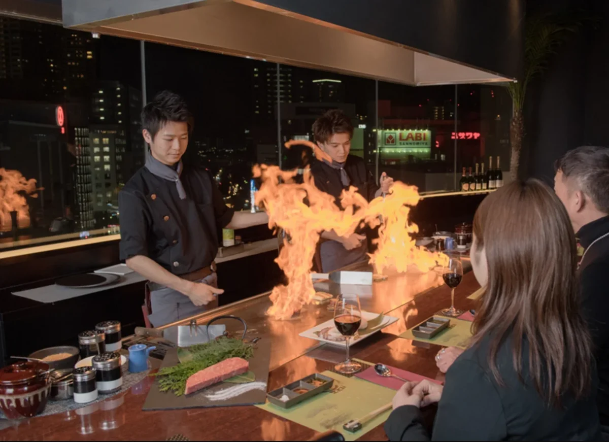 【Anny限定個室確約プラン】神戸高級鉄板焼きコース全8品+乾杯酒+オリジナルデザートメッセージプレート★プロポーズプランナーが担当する事前打ち合わせ★事前リハーサル付★絶対にバレないサプライズ演出も可能!!★プロポーズ丸投げプラン★の写真 3
