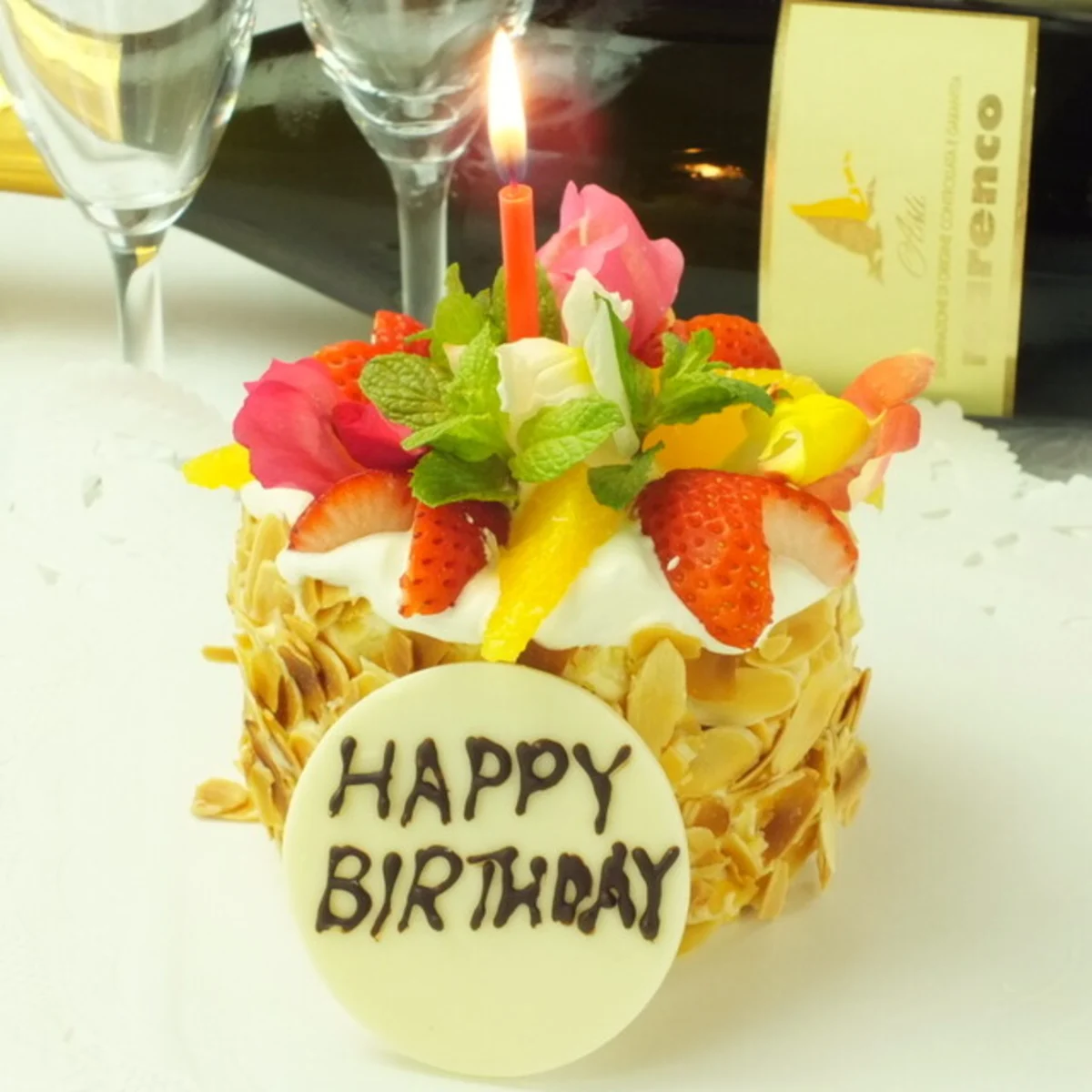 【アニバーサリーディナー】イタリア人シェフが作る本格イタリアン全6品★ホールケーキや乾杯用スパークリング+1ドリンク付き★神戸港の夜景と自家製パスタや和牛料理を堪能の写真 5