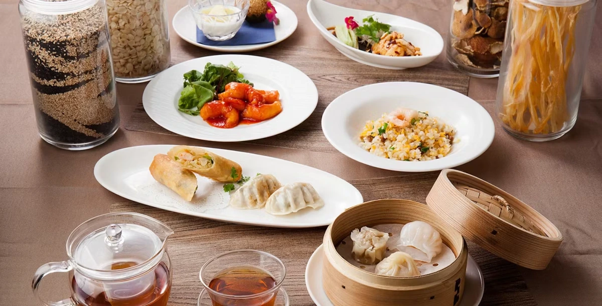【4～18名様 個室確約 結納・顔合わせプラン】本格中華料理とふかひれスープが堪能できる含む全8品コース＋食後のコーヒー＋サプライズデザート1組2枚付き★大江戸線A1出口徒歩1分☆両国のホテルで本格中華を満喫 5