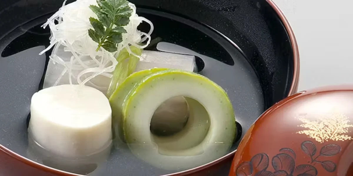 旬の食材を使った全8品の会席 2