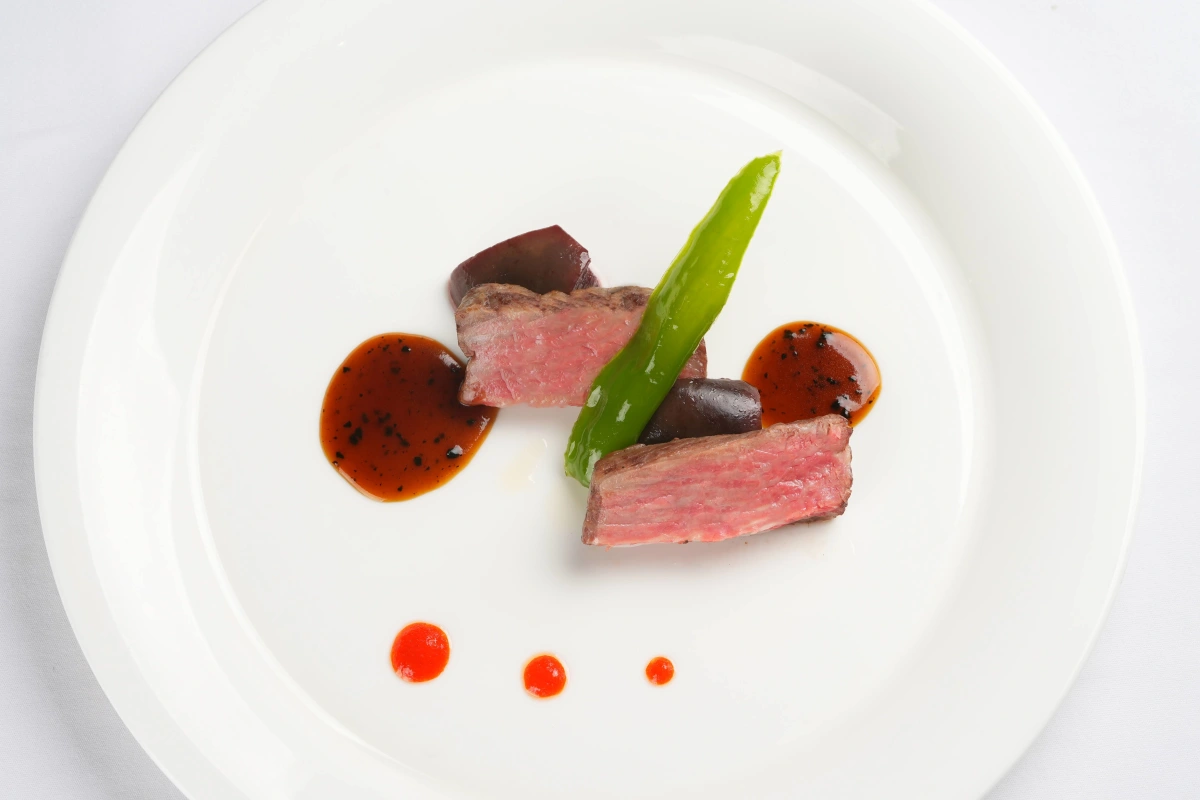 豪華フレンチ全8品＋乾杯シャンパン＋メッセージプレート★記念撮影＆お写真ラベルのオリジナルワインお土産付き★ 8