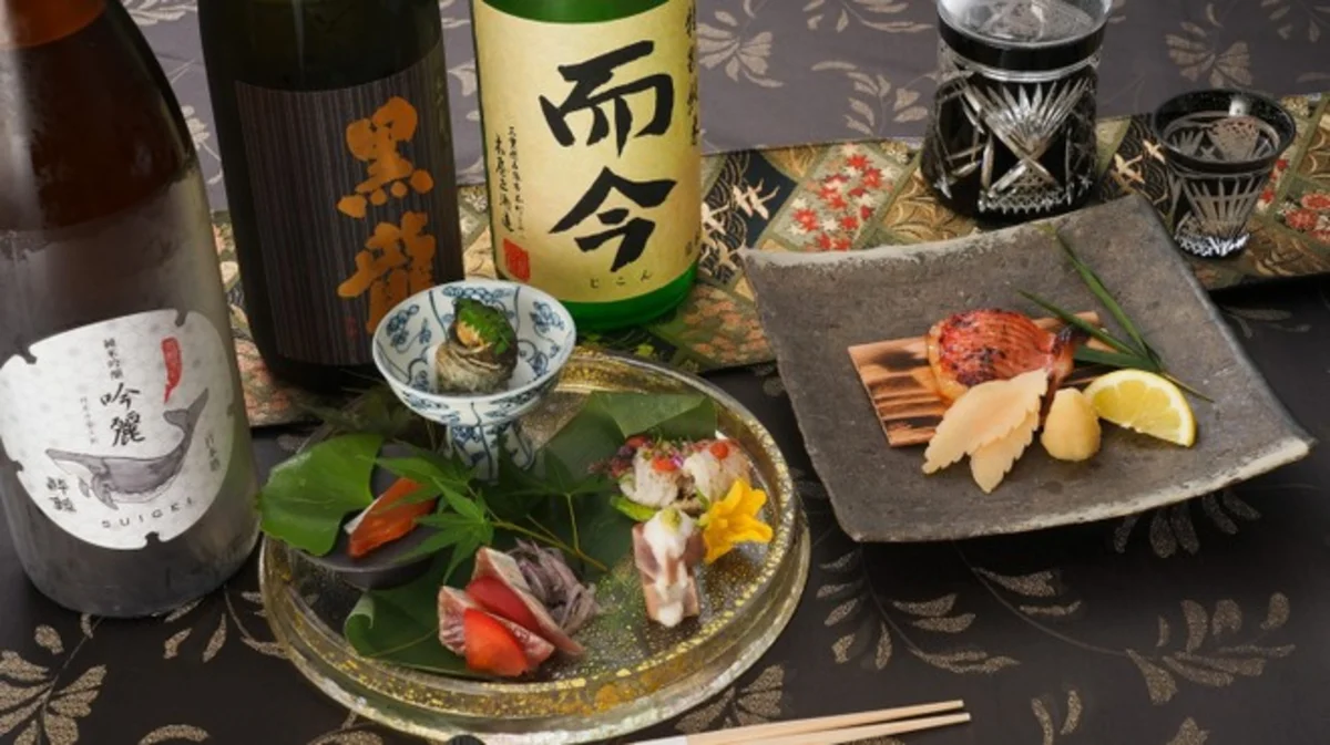 【個室確約/2名~12名★プラチナアニバーサリープラン】季節を味わえる豪華全9品懐石コース★乾杯酒スパークリング+メッセージ付き特製ケーキ★108本のバラの花束+リムジン周遊60分特典付き!★プロの写真撮影とボトルワインのお土産でいつまでも色あせないアニバーサリーのひとときを!の写真 3