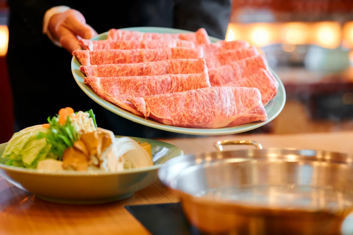 【テーブル個室確約 アニバーサリープラン】季節のお料理＆黒毛和牛リブロースしゃぶしゃぶコース★川崎日航ホテル内★ 2