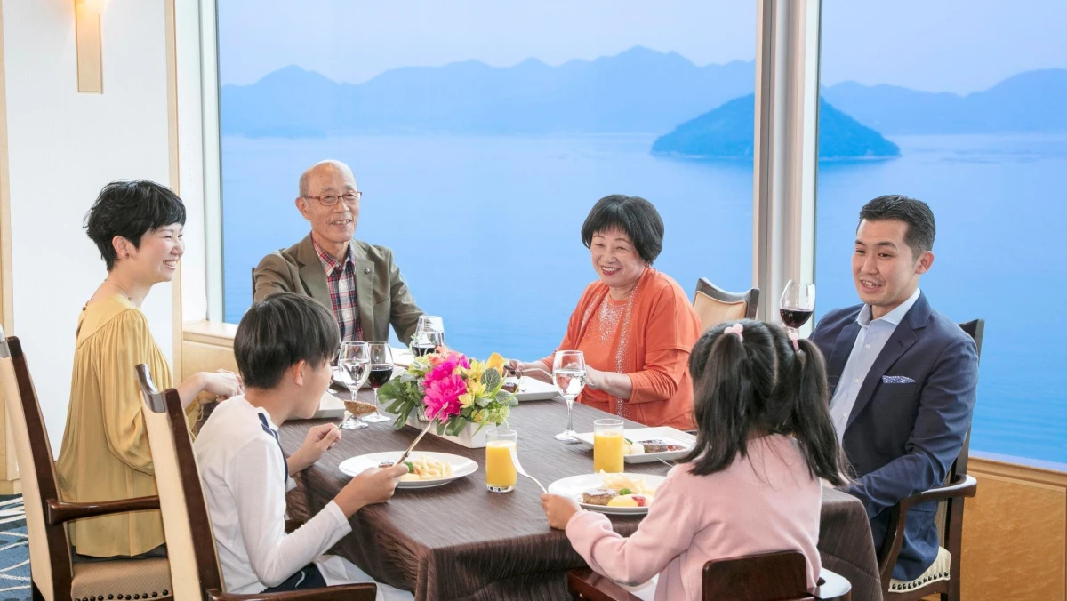 Anny限定【6〜30名様 / 絶景大パノラマ・個室確約★大人数のお祝いプラン】至福の食体験を特別な思い出に〜旬の味覚を堪能★広東料理コース全7品＋乾杯スパークリングワイン★華やかな演出が叶うオプション有〜グランドプリンスホテル広島21階の写真 2