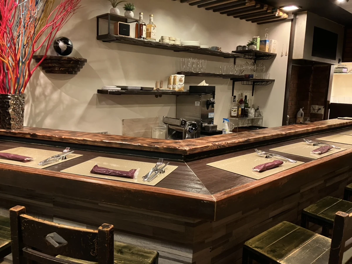 カウンター席