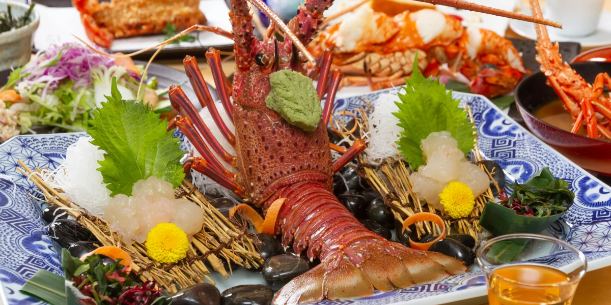【最大6名 個室確約×顔合わせ・結納】伊勢海老の活造りや焼き物、笹寿司など全11品ランチ・ディナーコース＋メッセージカード対応可◆景観抜群の神戸ハーバーランドで祝う晴れの日プラン 料理