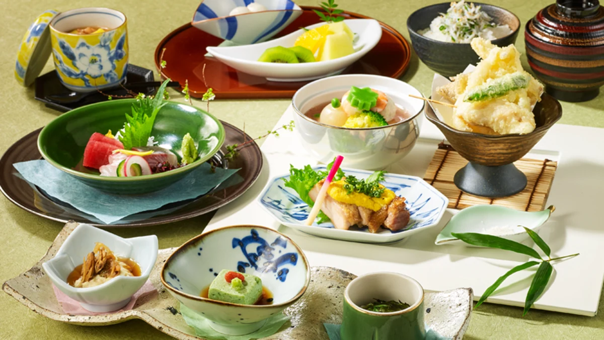 【東京タワー望む半個室確約/アニバーサリープラン】選べる季節の懐石料理全3種+乾杯グラスシャンパン+メッセージ入りホールケーキ+記念写真プレゼント★ザ・プリンス パークタワー東京のホテルレストラン★の写真 2