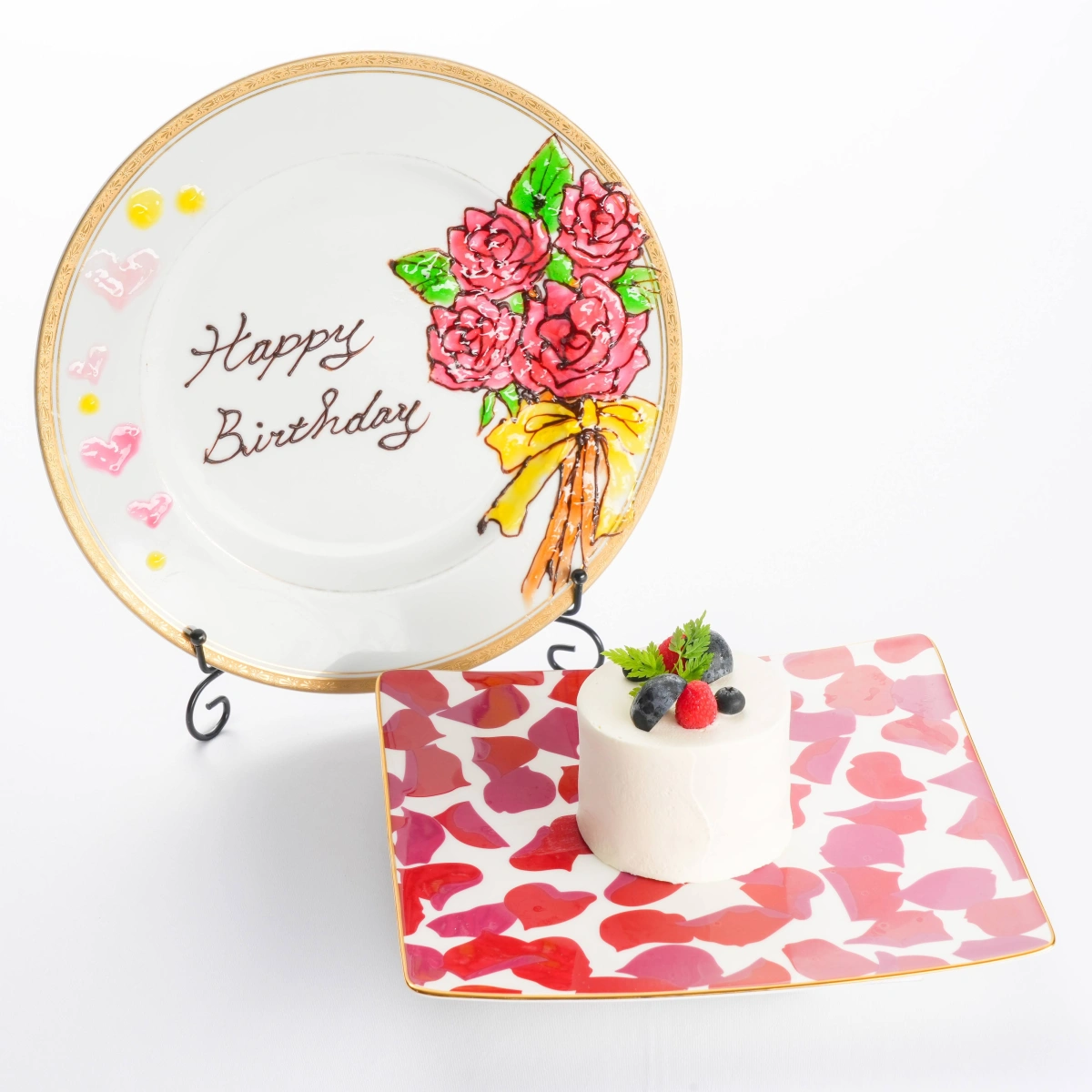 メッセージ付きケーキ