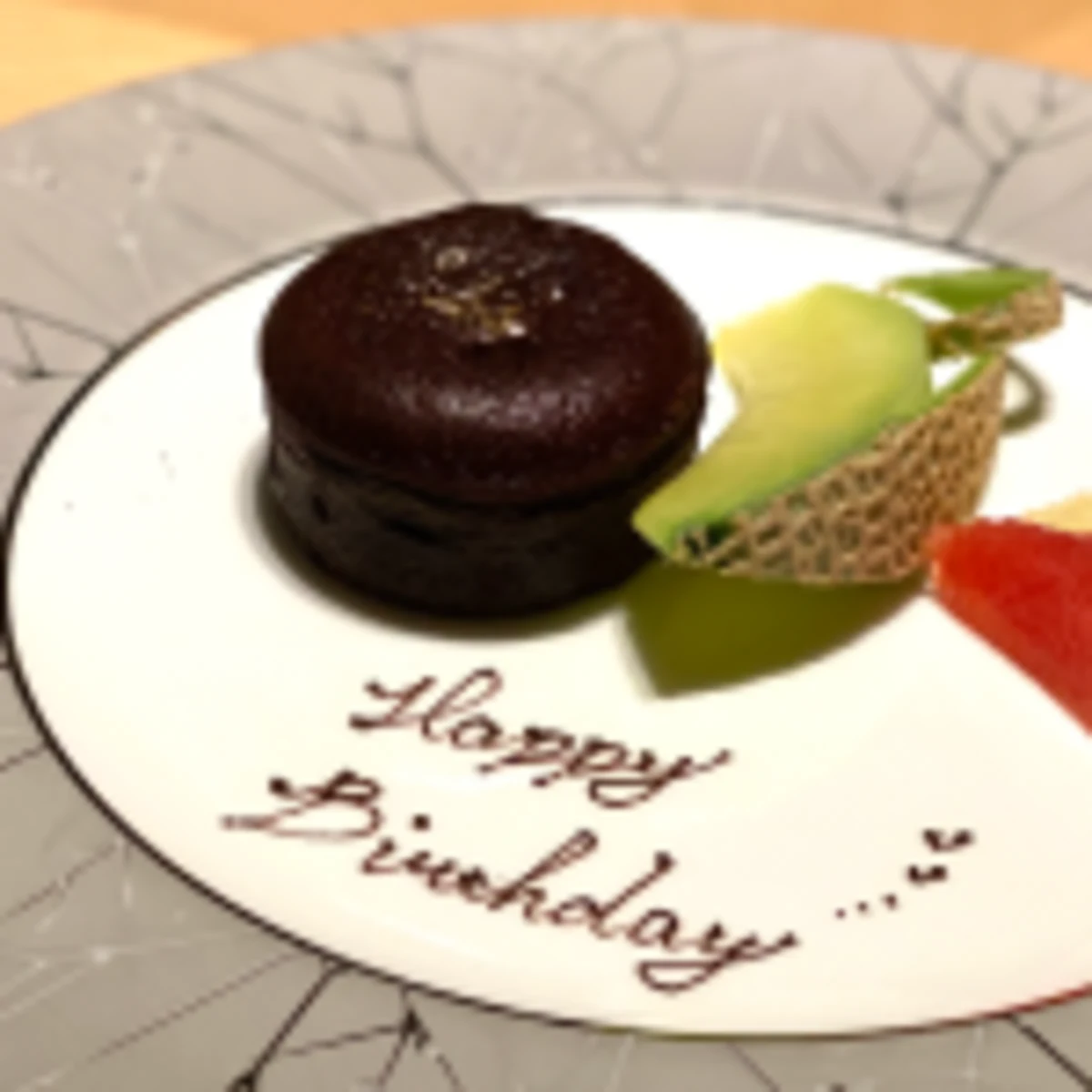 メッセージ付きプレート