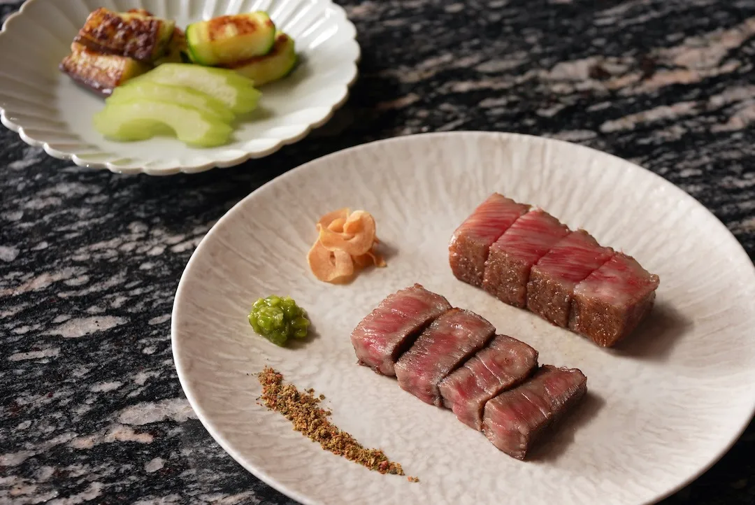 【最大6名様◆大人数のお祝いディナープラン】特撰和牛と旬食材を堪能する全10品＋乾杯酒＋メッセージ付きホールケーキ★天神駅直結★ONE FUKUOKA HOTELのカウンター席で五感で味わう祝宴をの写真 5