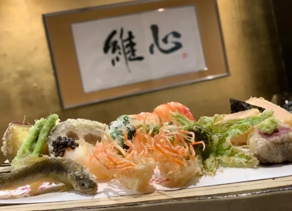 【最大6名×送別会お祝いプラン】厳選食材を使用した天ぷら×シャンパンで祝うおまかせディナー+ご希望の方にメッセージ付きプレート★北新地駅から徒歩2分の写真 3