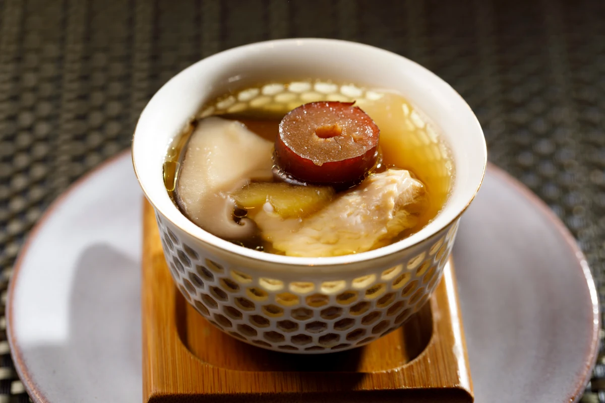 【完全個室有×ご両家お顔合わせプラン】贅沢フカヒレ煮込み×北京ダック入り中華フルコース全9品★メッセージプレート付き★歴史薫る川越の古民家で美食の祝宴の写真 5