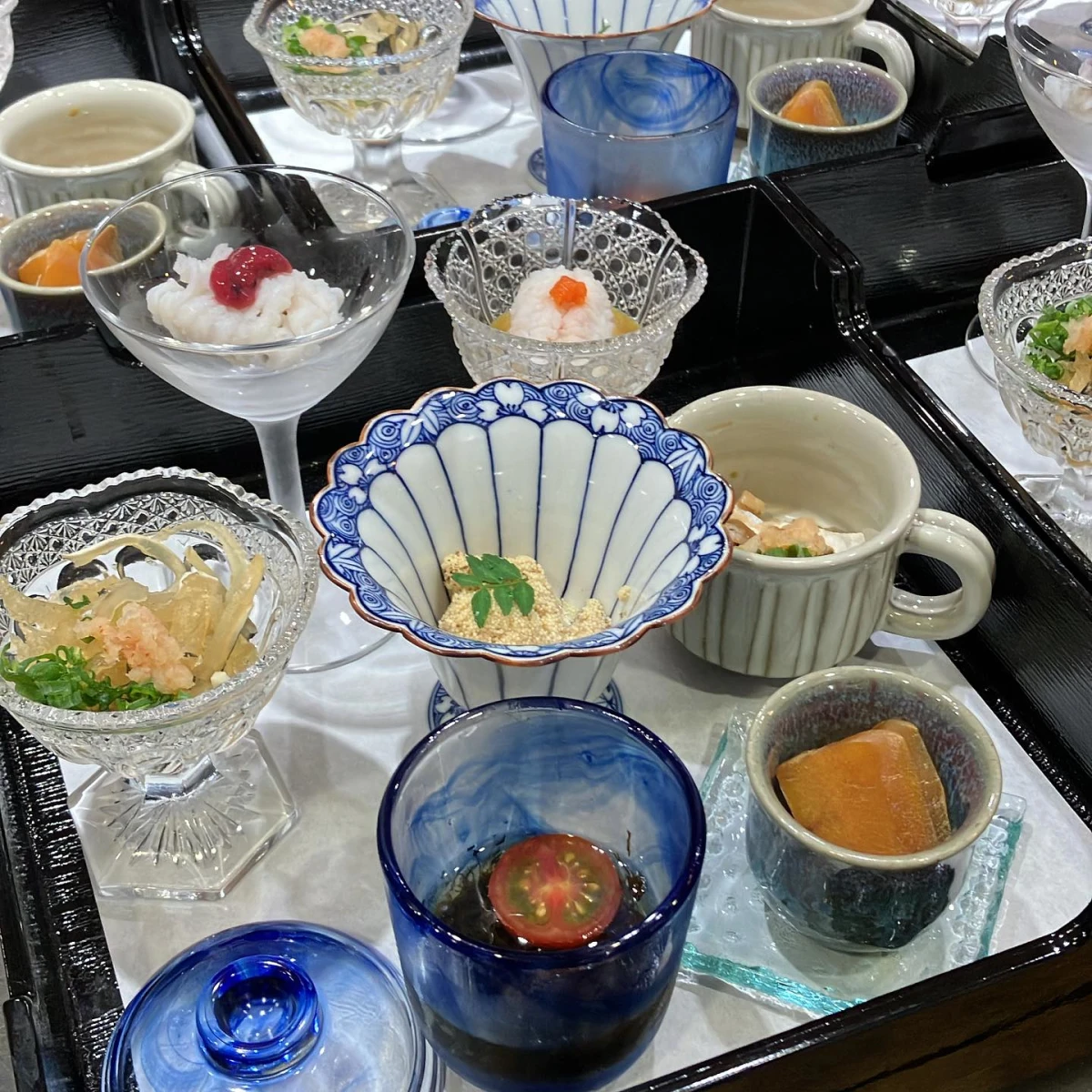新鮮魚介を味わうコース
