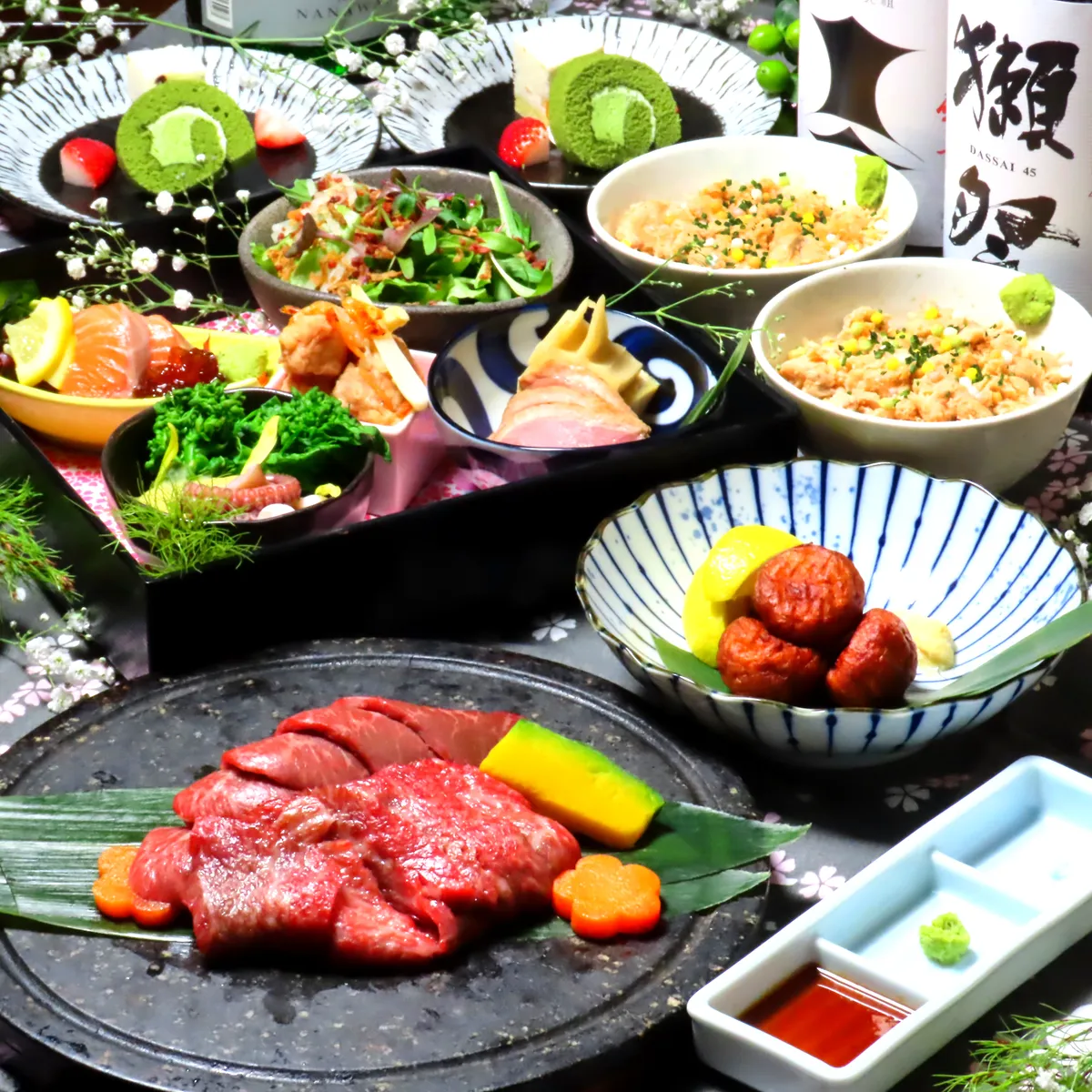 鳥羽コース / 肉割烹懐石