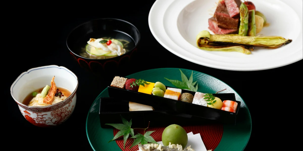 【最大10名×個室確約★お祝いランチプラン】彩り豊かな食材を用いた全7品+乾杯用スパークリングワイン★京橋駅直結の日本料理店で新たな門出をお祝いの写真 4