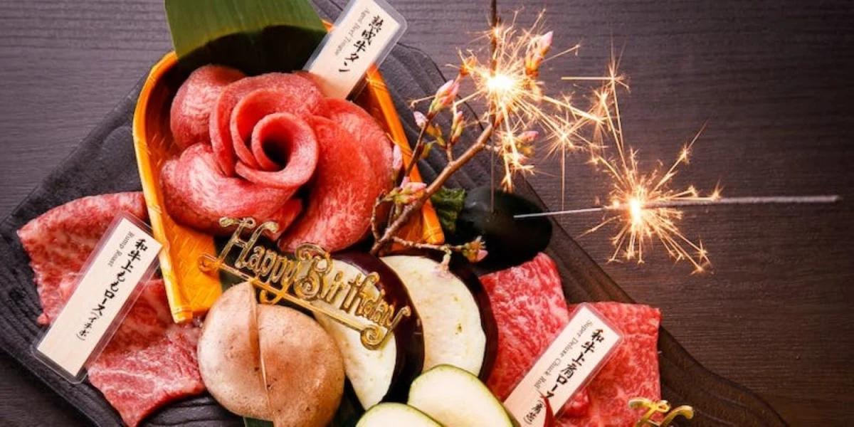 お祝い肉プレートプレゼント