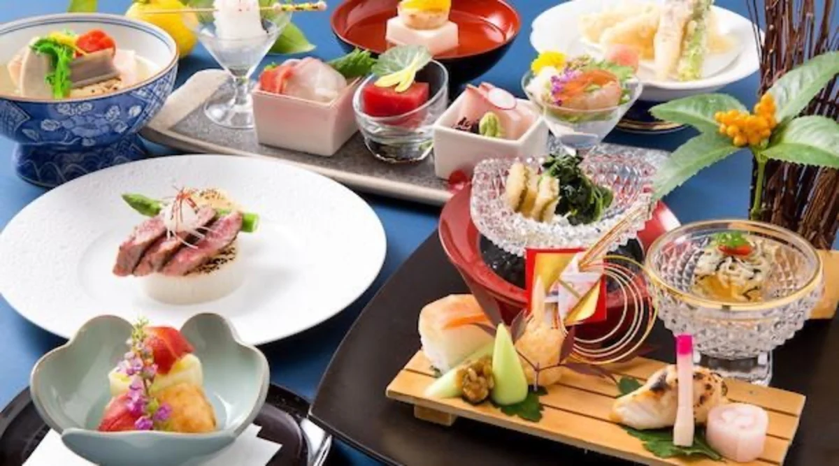 【4〜6名様 / レイクビューの個室確約★ご結納・ご両家お顔合わせランチプラン】美食の饗宴〜ハレの日を彩るお祝い会席＋乾杯ドリンク★びわ湖大津プリンスホテル36階 料理