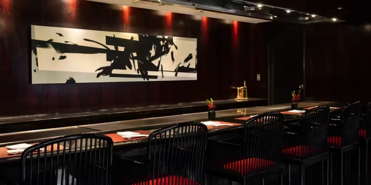 鉄板カウンター席