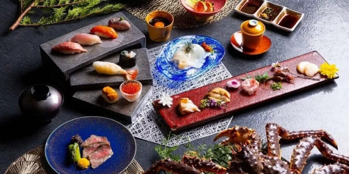 名古屋の高級感ある寿司店で特別なお祝いを | 【還暦・長寿祝いプラン】たらば蟹のしゃぶしゃぶ・茶碗蒸しなど~プレミアムおまかせコース~★名古屋・栄駅から徒歩4分の好立地★