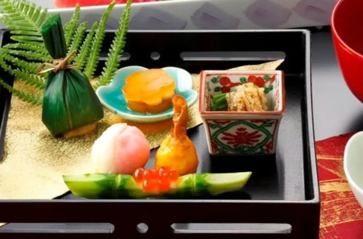 【個室確約】お食い初めプラン★豪華加賀懐石料理［禄］全10品＋お食い初め膳(別料金)＋乾杯ドリンク＋加賀の銘菓「紫雲石 4個入」付き★横浜ベイホテル 東急内でお子様の成長をお祝い★の写真 3
