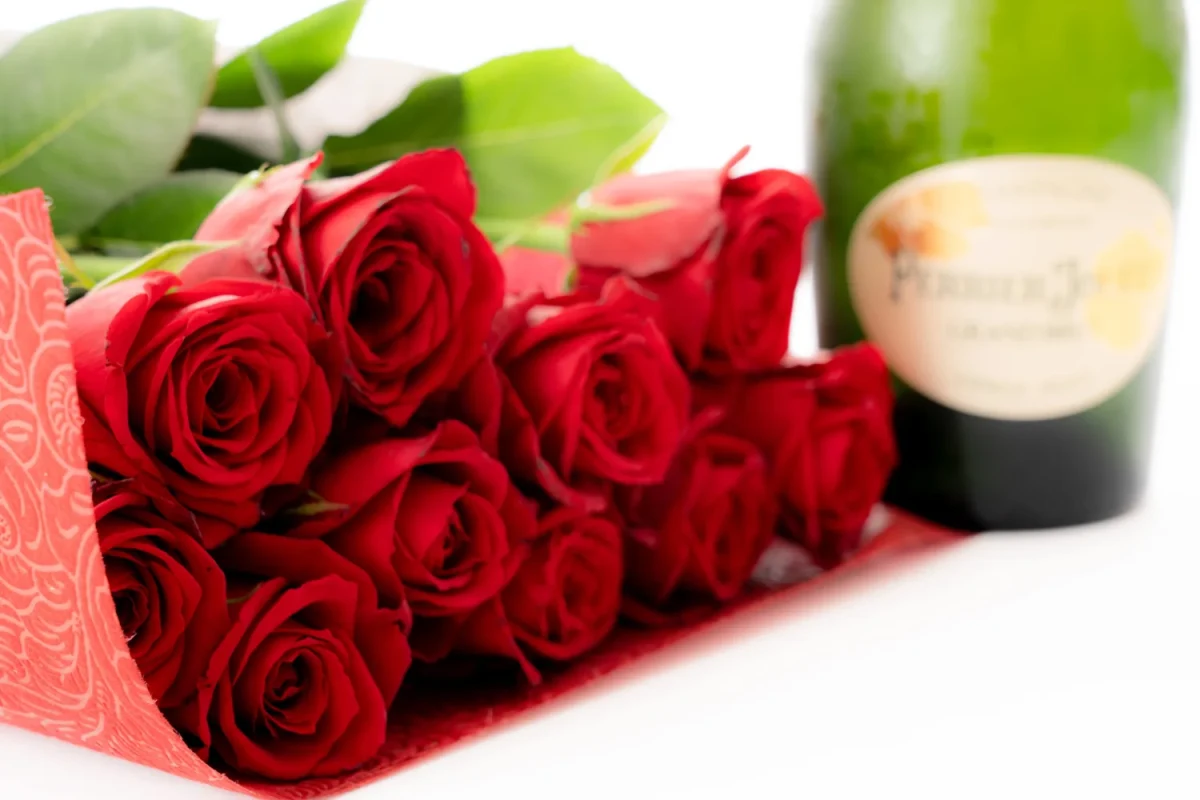 バラの花束