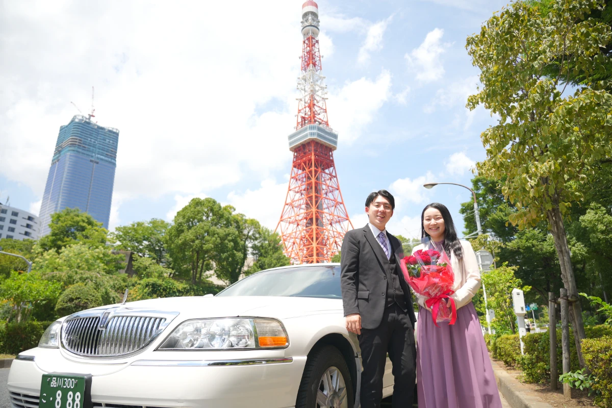 リムジン周遊＆記念撮影