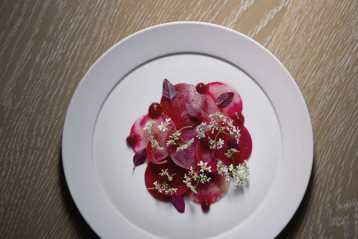 【Menu Unique】ミシュランシェフが贈るモダンガストロノミー・フレンチコース / 乾杯シャンパン×メッセージ付きプレート 4