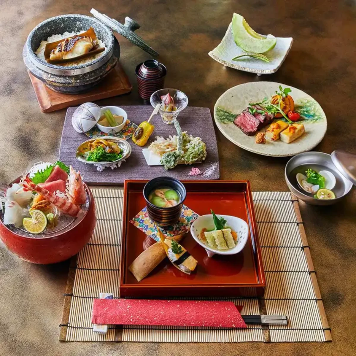 【個室確約 顔合わせプラン】旬を味わえる和食コース全7品＋2時間飲み放題★メニュー表/席札作成サービス★映像を流す際に使用するモバイルプロジェクター貸出あり！★肥後橋駅より徒歩1分★ 1