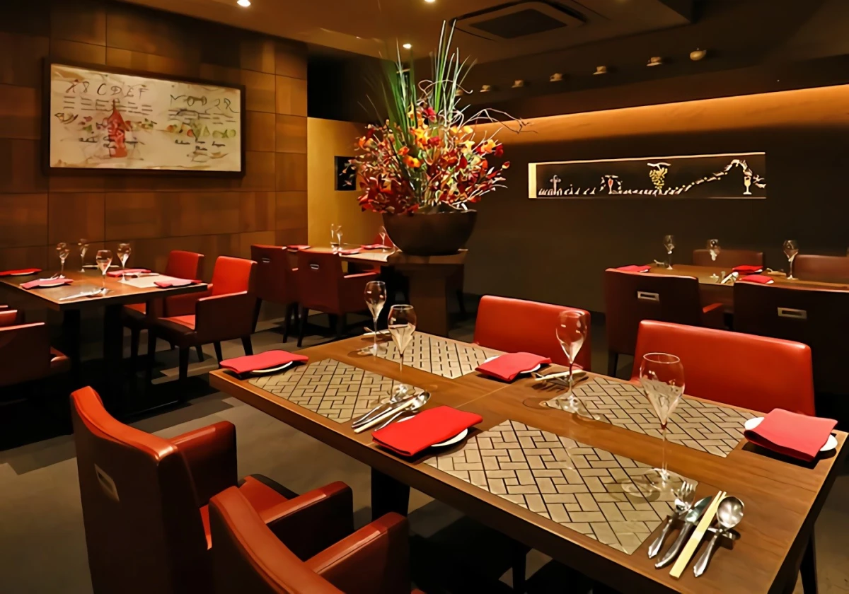 【アニバーサリープラン】目の前で仕上げる演出のお料理が人気のコース！お祝いのデコレーションプレートのデザートもご用意★ 内観/外観