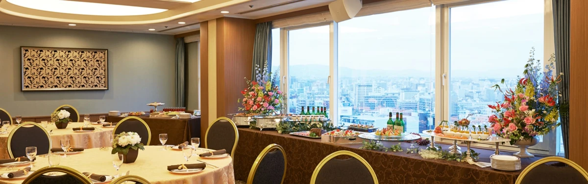 6名~30名様ご案内可【絶景望む★ホテルの宴会場貸切 / 結納・顔合わせプラン】旬食材で仕上げた絶品会席コース★阪急「十三駅」より徒歩5分のホテルでご家族の縁を結ぶの写真 3
