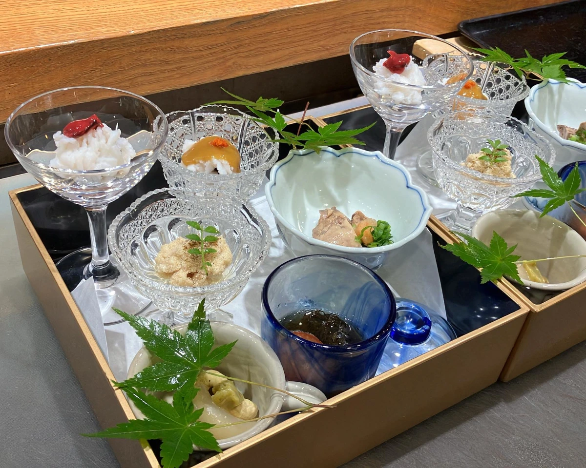 【最大24名◆個室選択可 大人数のお祝いプラン】北陸の旬を味わう贅沢懐石コース全4種★福井で叶える特別な祝宴の時の写真 4