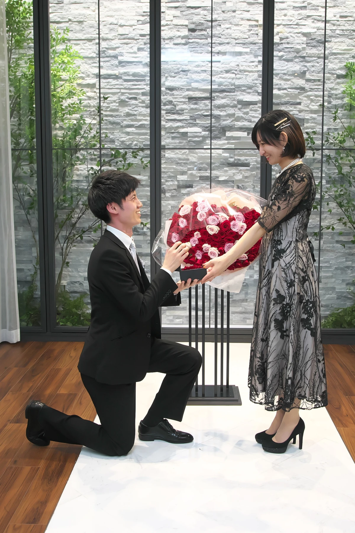 バラの花束108本追加