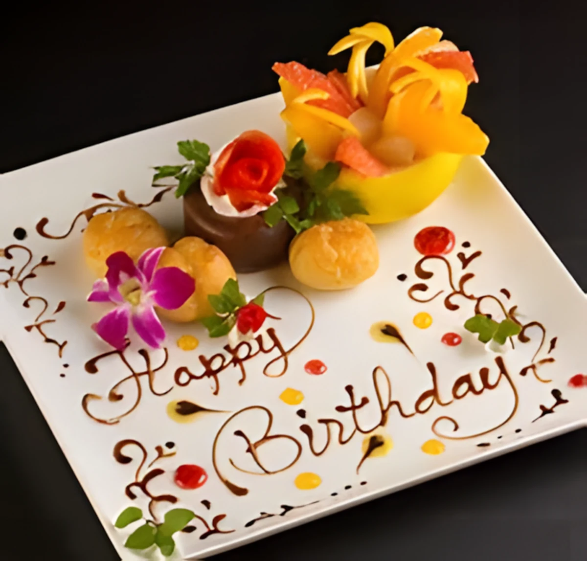 想いを伝える、世界にひとつだけのメッセージプレート | 【個室確約◎プロポーズプラン】心と身体を満たす上質フレンチコース+メッセージプレート&プロポーズプランナーのサポート付き★銀座で叶える記憶に残るプロポーズ