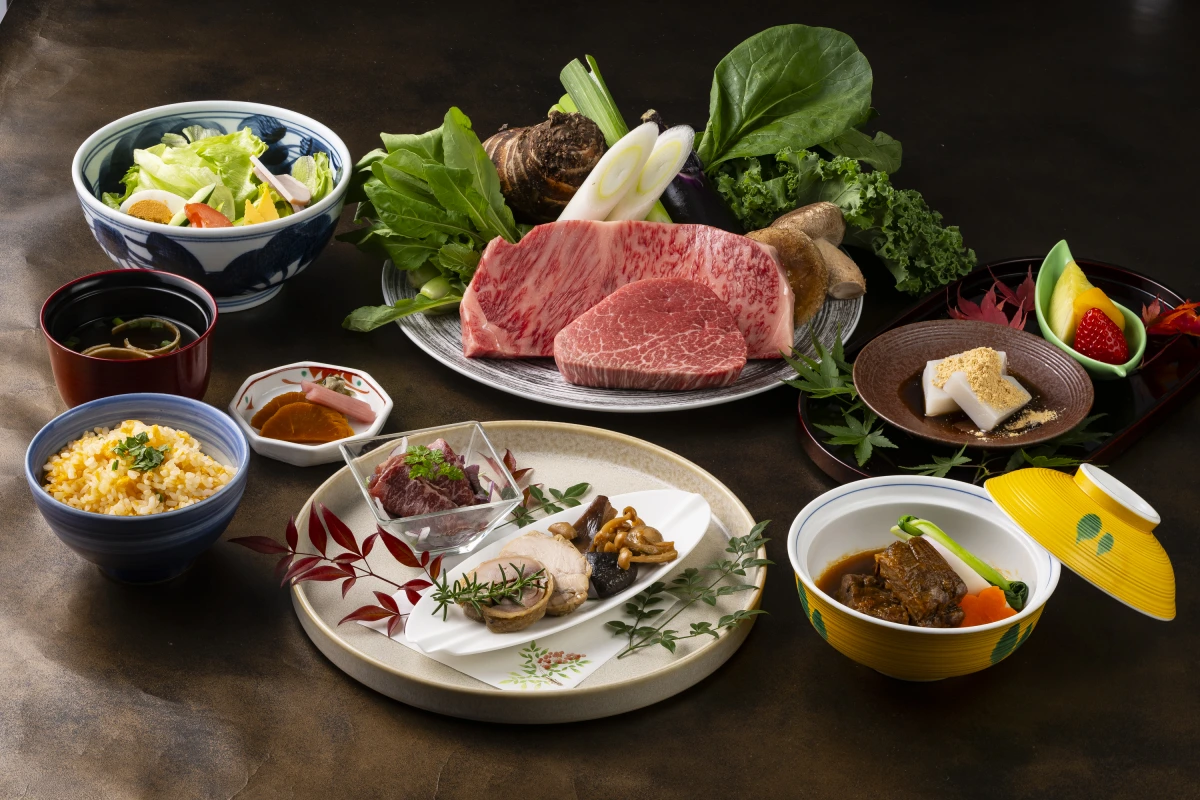 【Anny限定 4名様～10名様向け 個室確約 お祝いプラン】豪華鉄板焼きコース+乾杯グラスシャンパン付き★ご家族やお仲間でのお祝いに最適★品川駅至近！グランドプリンスホテル高輪で優雅なお祝い時間をの写真 4
