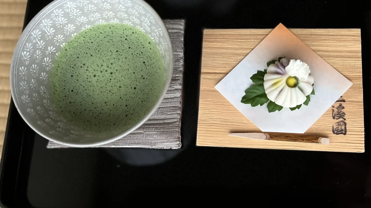 練切作りと盆略点前体験出来る！