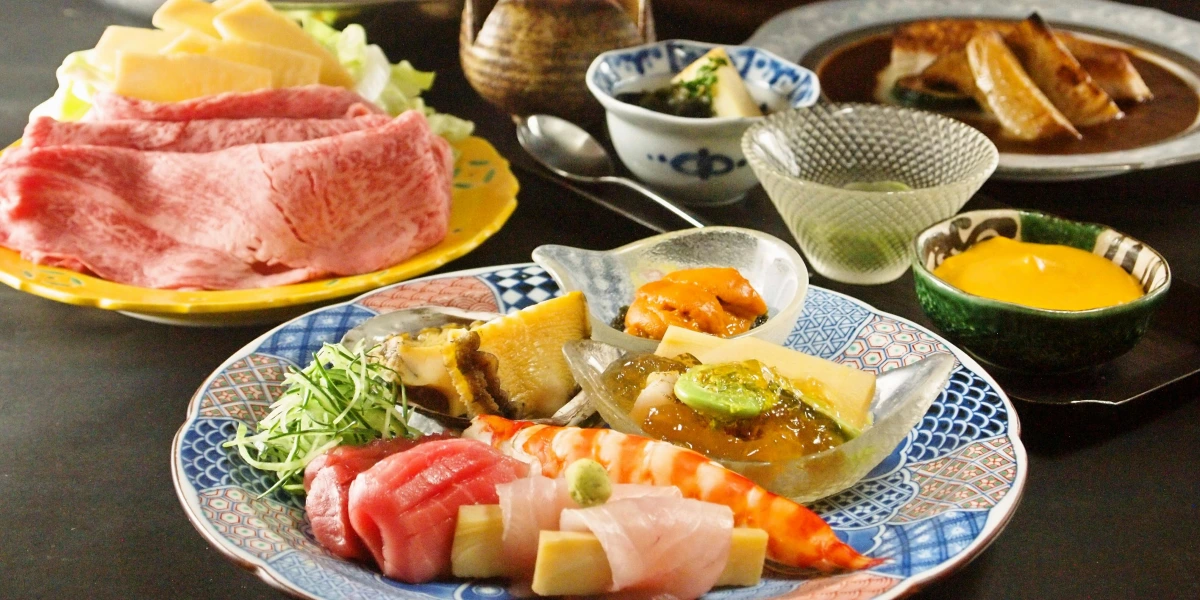 【両家顔合わせ向けの個室確約】南青山の個室で贅を尽くす★お造り豪華6種盛り＆肉魚Wメイン＆鰻の土鍋ご飯の7品★お祝い向け創作和食コース 2