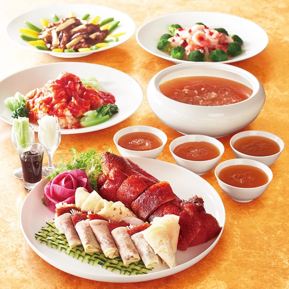 ハレの日にふさわしい中国料理コース