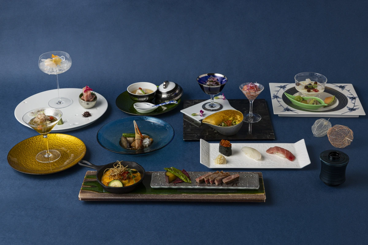 旬の食材を味わう和食会席で祝福の時間を | 【高層階個室席確約 アニバーサリーランチ 5名様~10名様】蒼天が贈るAnniversaryPlan―KOTOBUKI Style―+乾杯シャンパン+記念日プレート付きスペシャルケーキ