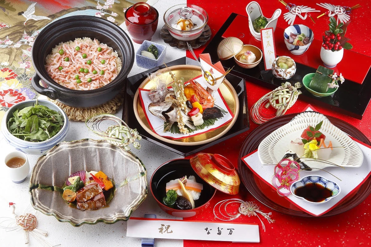 祝宴にふさわしい懐石料理