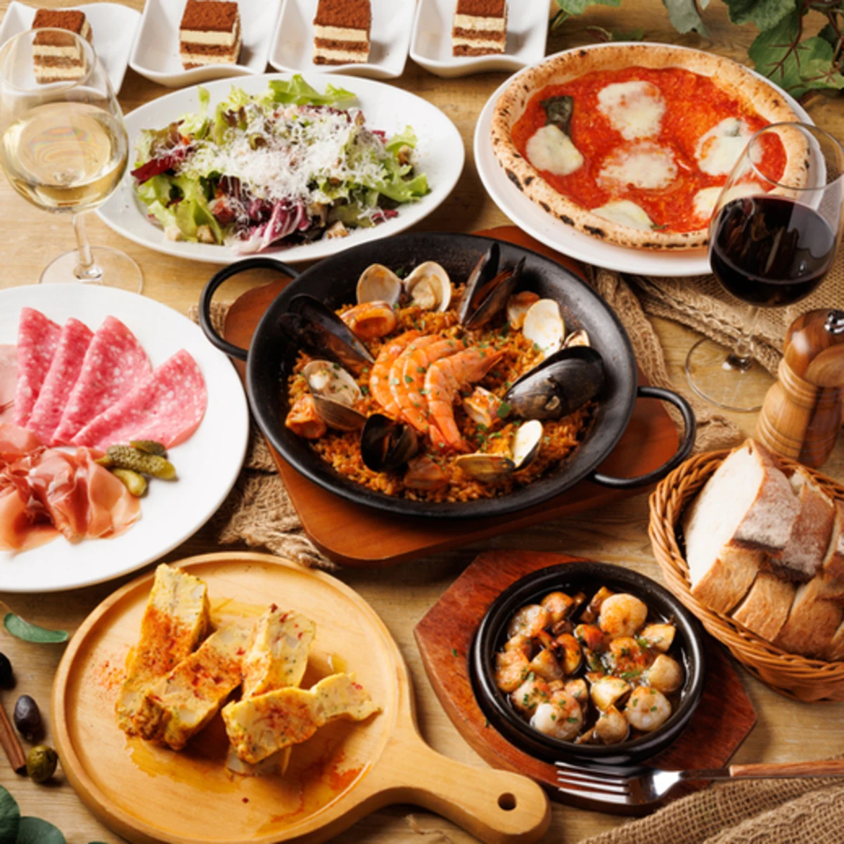 【アニバーサリープラン】絶品イタリアン全8品コース＋飲み放題＋メッセージプレート★スタイリッシュな地下空間で味わうWメインイタリアン★の写真 3